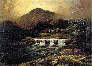 Salmon Leap On The Oran River Rosshire Davis