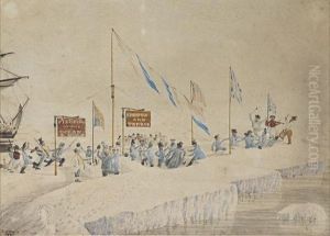 A Celebration (?new Years Day) On The Ice