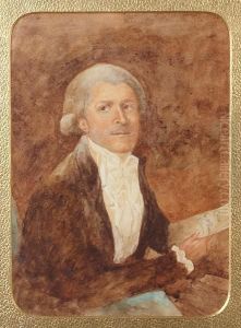 A Portrait Of Thomas Henry Davies, Advocate General At Calcutta