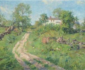 Little Road In Spring by Charles Harold Davis