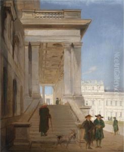 View Of The Courtyard At Greenwich Hospital