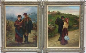 Leaving Home by Joseph Barnard Davis