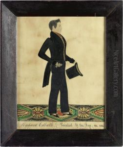 Profile Portrait Of Richard Colbath by Joseph H. Davis