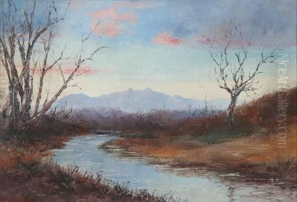 Mountainous Landscape, Winter - view 1
