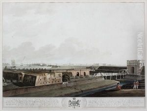 A View Of Calcutta From Fort William by Samuel Davis