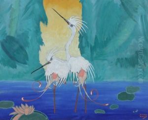 Egret by Stark Davis