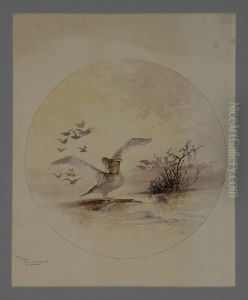 Sketch For White House Dinner Service by Theodore Russell Davis