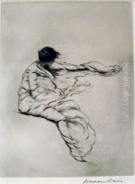 Woman With Flowing Shawl - view 1