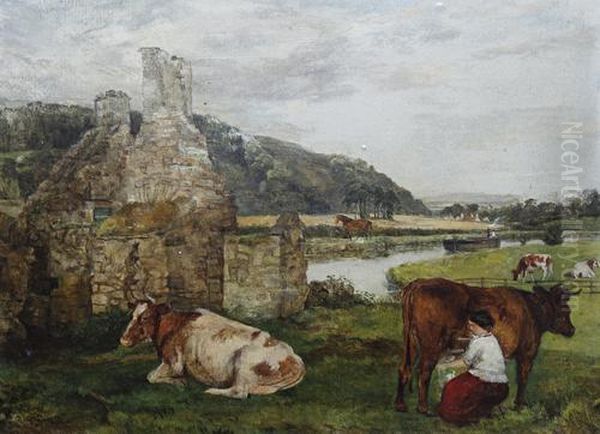 Milking Cows - view 1