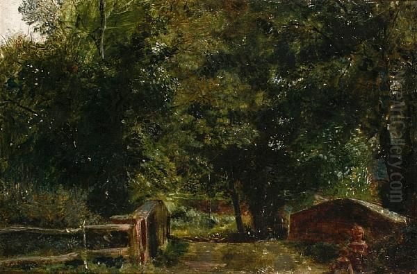 The Bridge Over Bromborough Pool,cheshire - view 1
