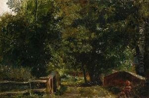 The Bridge Over Bromborough Pool,cheshire