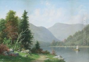 Sailing Along A River