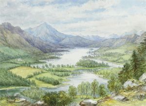 Loch Tummel, The Queen's View by Harriet Davison Drummond Cooper