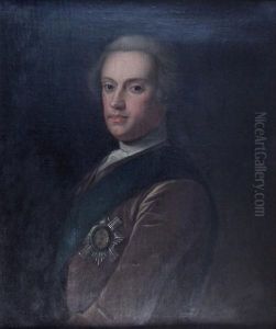 Portrait Thought To Be The Fourth Duke Of Hamilton Wearing The Order Of The Thistle