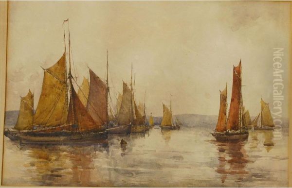 Boats In A Harbour - view 1