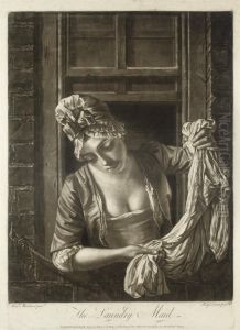 The Laundry Maid by Philip Dawe