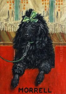 'morrell', Head Of A Poodle by Thomas C. S. Benham