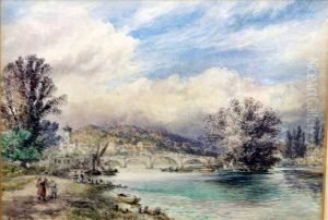 Richmond Bridge by Alfred Dawson
