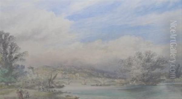 Richmond Bridge - view 1