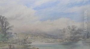 Richmond Bridge by Alfred Dawson