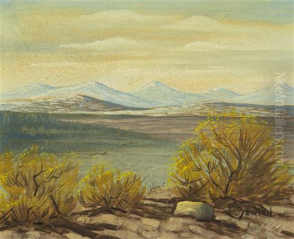 Golden Bushes - view 1