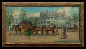 Colonial Street Scene