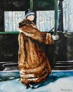 Woman In A Fur Coat Woman In A Fur Coat