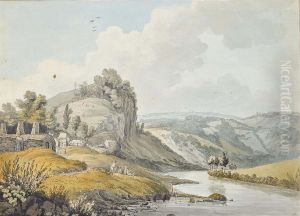 View At Cromford, Derbyshire, Taken From The Bridge