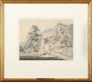 Corwen, Merionethshire by Edward Dayes