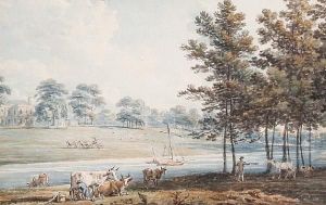 The Grounds Of Oatlands, Seat Of The Duke Ofyork The Grounds Of Oatlands, Seat Of The Duke Ofyork