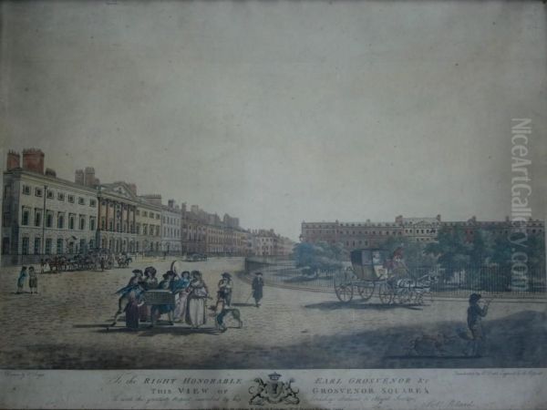 Grosvenor Square; Queen Square - view 1