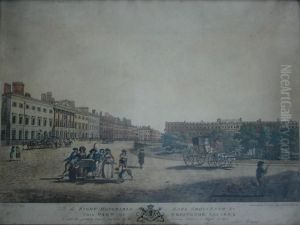 Grosvenor Square; Queen Square by Edward Dayes