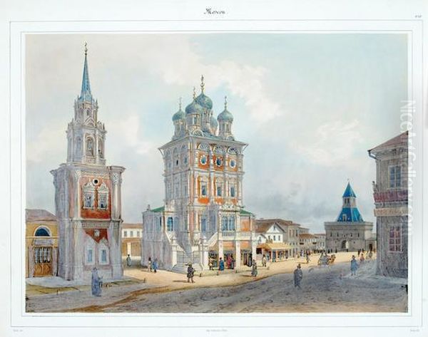 L""""eglise De St. Nicolas A L""""ilinka; La Tour Desoukoreff - view 1