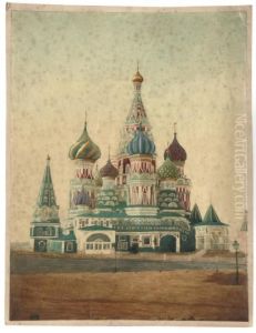 A View Of St.basil's Cathedral, Moscow A View Of St.basil's Cathedral, Moscow