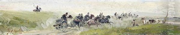 Artiglieria Con Cavaliere In Avanscoperta - view 1