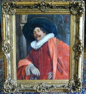 Cavalier In Red by Alexander De Andreis