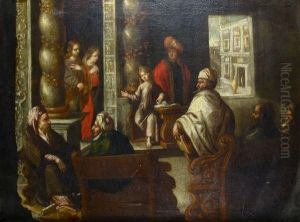 "jesus Ante Los Doctores"