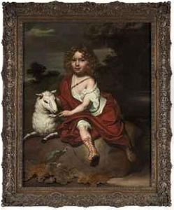 Portrait Of A Boy, Full-length, As Saint John The Baptist