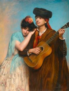 Guitar Player by Antonia De Banuelos-Thorndike