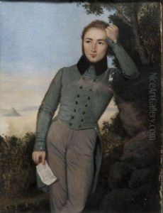 Portrait Du Comte Des Alleurs by Nils, Comte De Barck