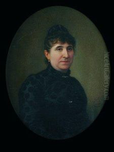 Retrato De Dama by Juan De Barroeta Y Anguisolea