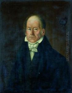 Retrato De Caballero by Juan De Barroeta Y Anguisolea