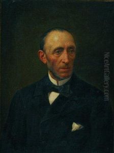 Retrato De Caballero by Juan De Barroeta Y Anguisolea