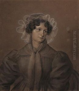 Portrat Der Kunstlergattin by Raymond De Baux