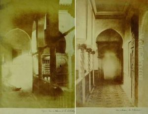 Alger. Vue Interieure De La Bibliotheque.