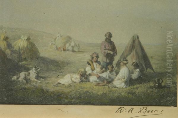 'bauern Bei Der Ernte'' - view 1