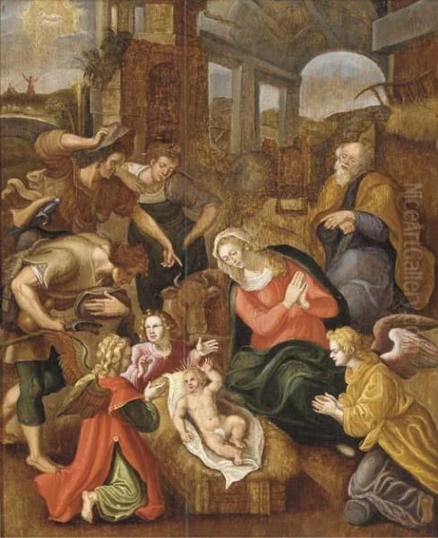 The Adoration Of The Shepherds - view 1
