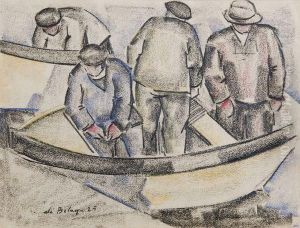 Pecheurs En Barque