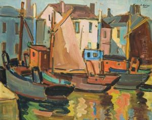 Chalutiers A Douarnenez