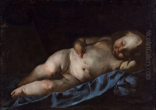 Putto Dormiente - view 1
